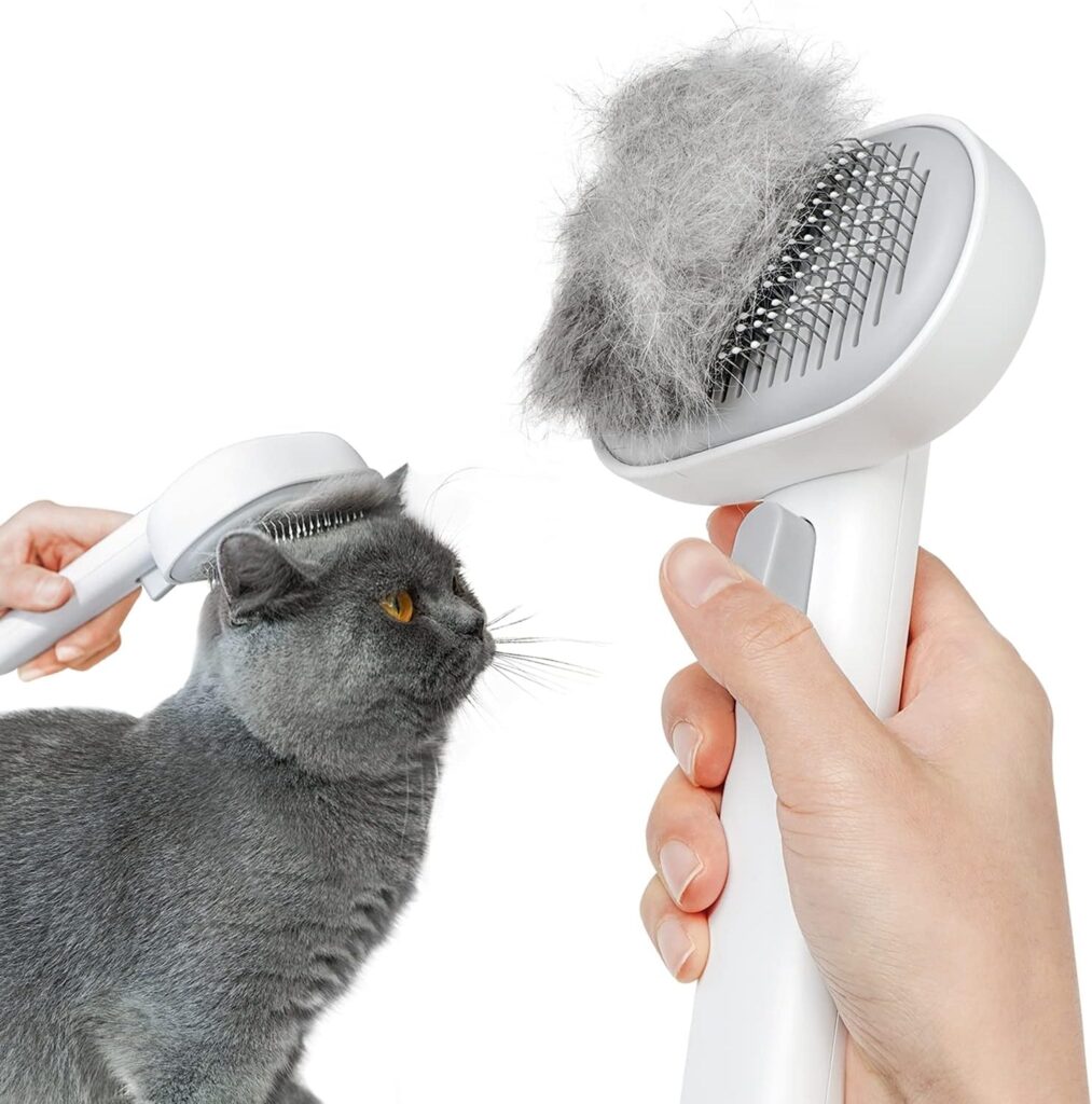 aumuca cat brush for shedding