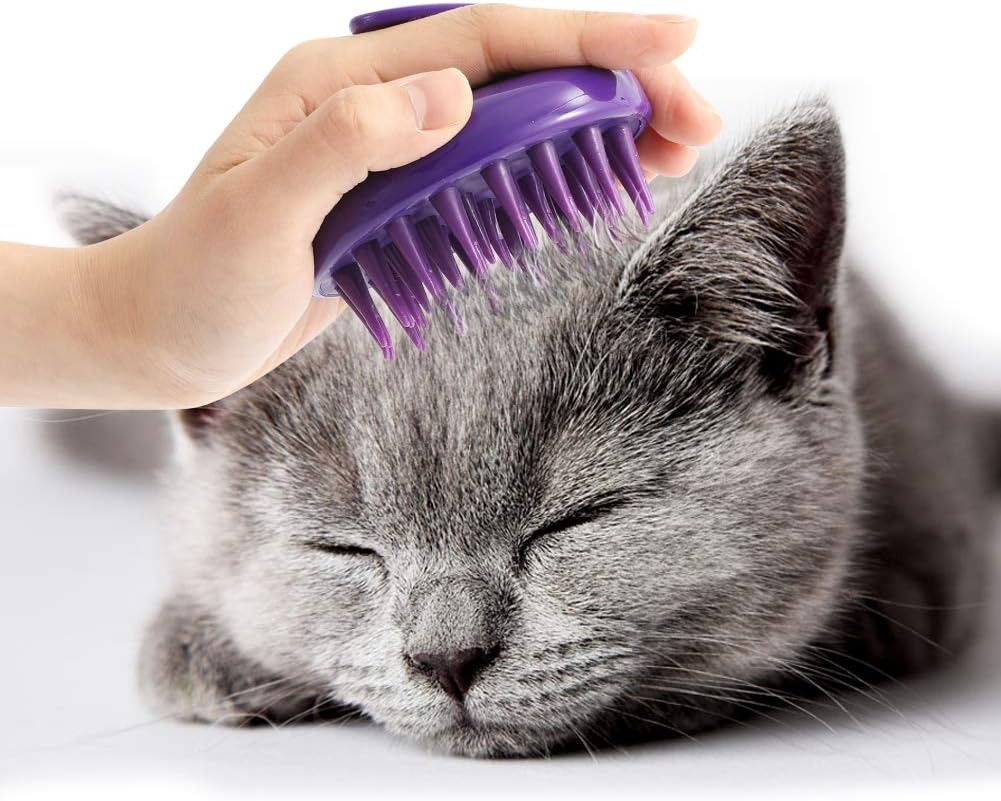 celemoon cat brush soft rubber pins