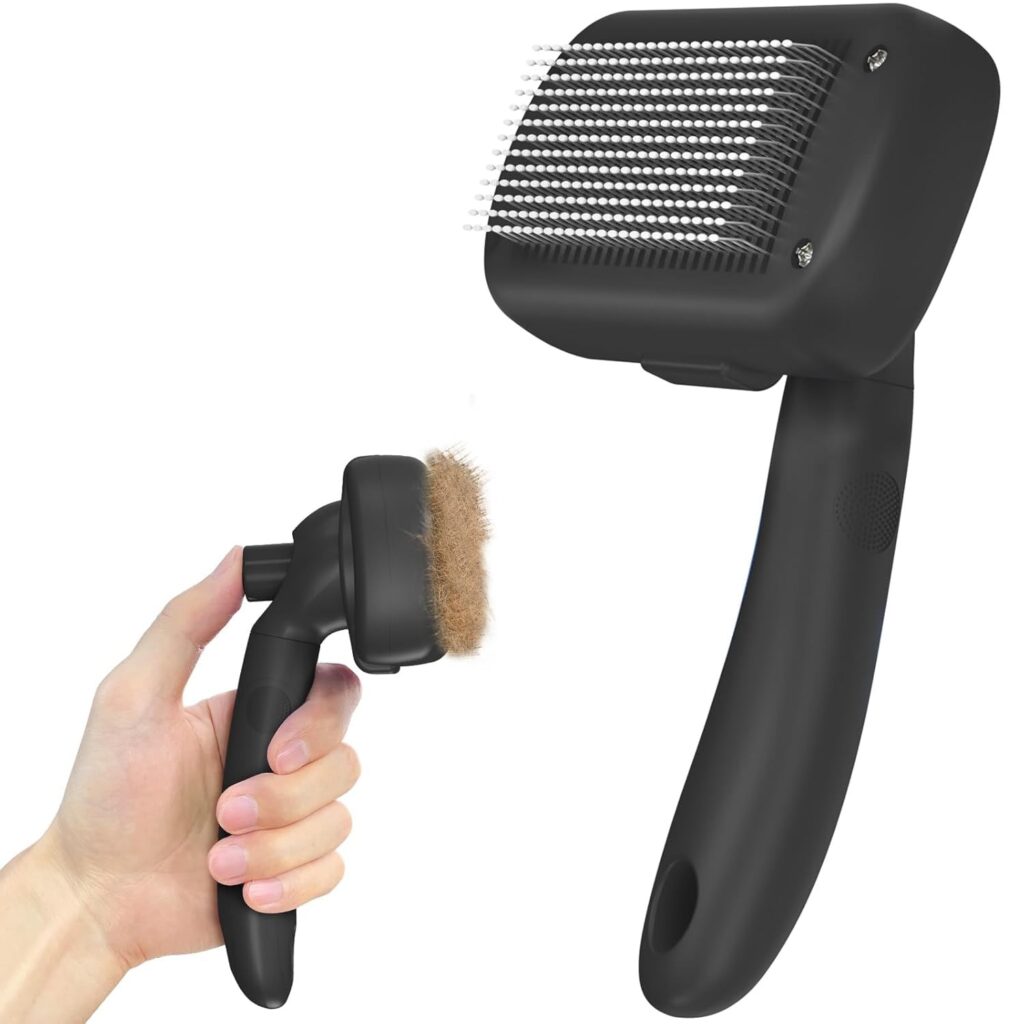 dipoo self cleaning shedding brush