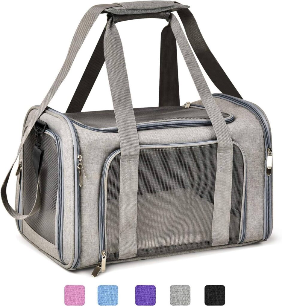 Best Cat Carriers for Vet Visits henkelion large soft sided cat carrier