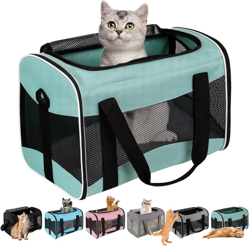 Best Cat Carriers for Vet Visits lightweight soft sided cat dog carrier