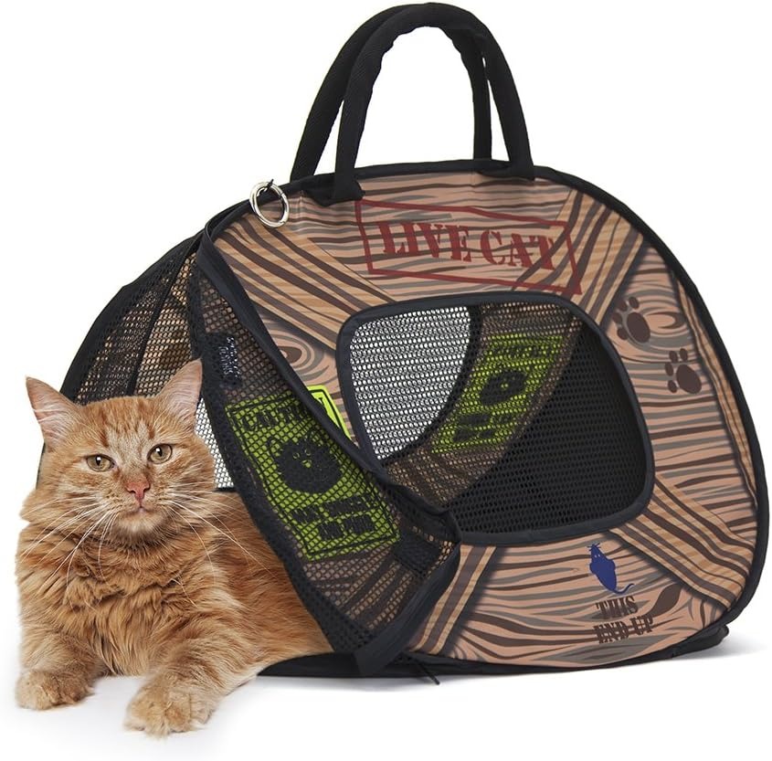 Best Cat Carriers for Vet Visits sportpet designs soft sided cat carrier