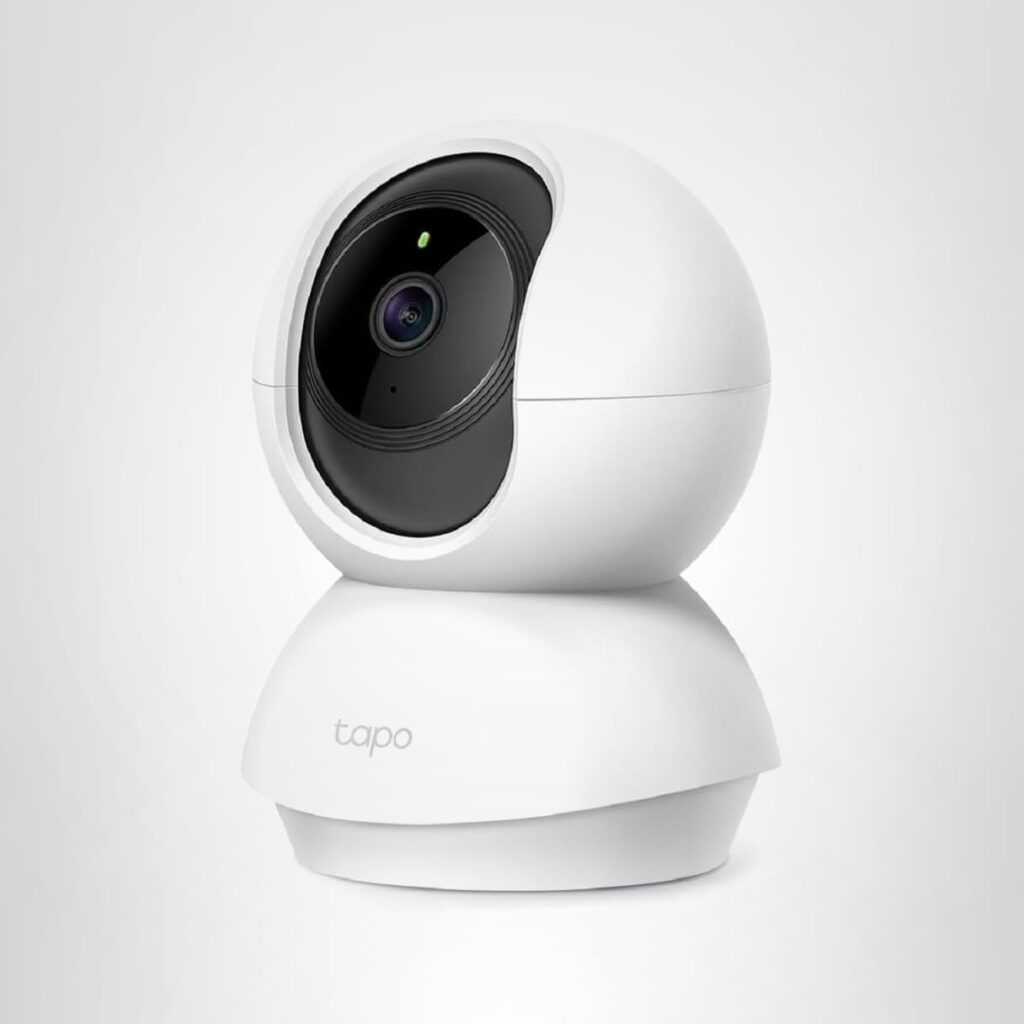 TP-Link Tapo C200 pan and tilt security camera for watching cats at home