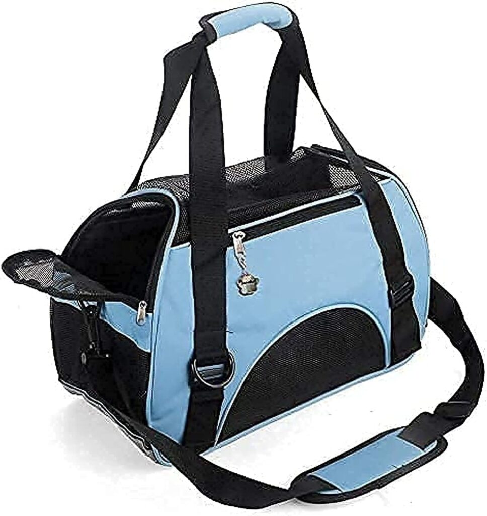 Best Cat Carriers for Vet Visits zanesun soft sided pet travel carrier