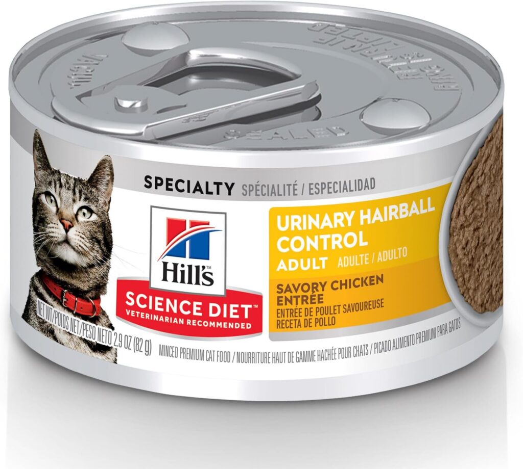 Hill’s Science Diet wet cat food for urinary and hairball control